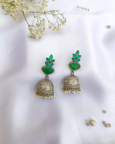 Xiana Jhumka Green