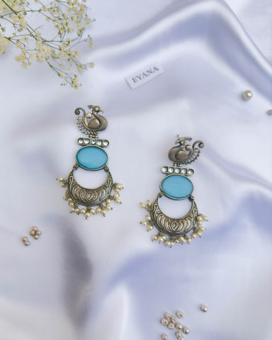 Ciana Earrings Aqua