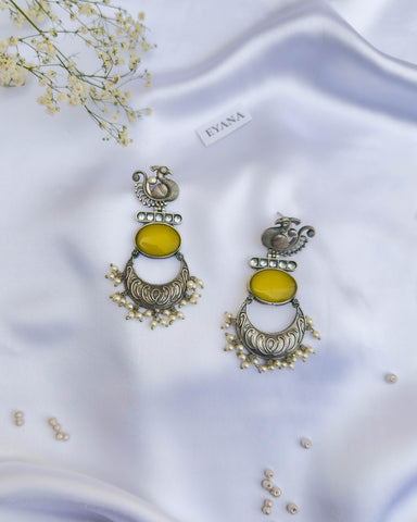 Ciana Earrings Yellow