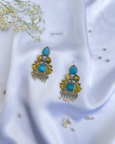 Kiana Earrings Blue