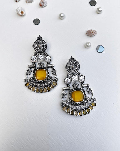 Liana Earrings Yellow