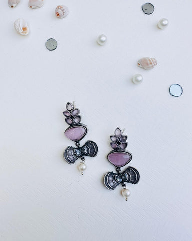 Rivana Earrings Pink