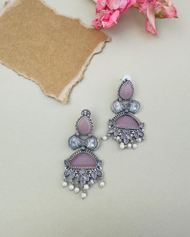 Jiana Earrings Lilac