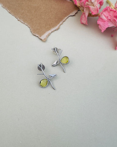 Eiana Studs Yellow