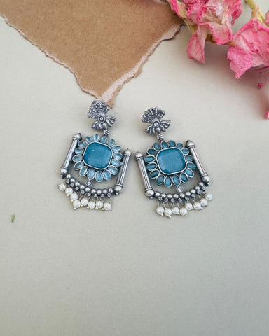 Diana Earrings Blue