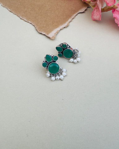 Riana Studs Green