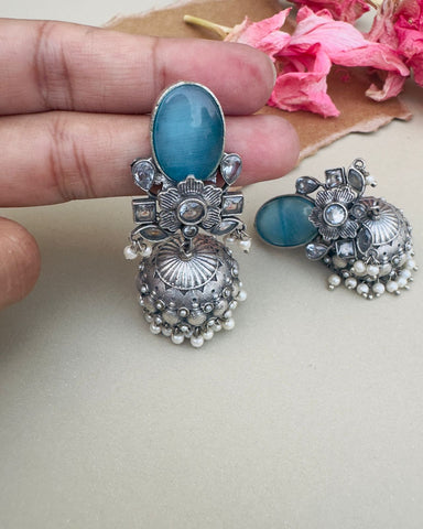 Salena Earrings Blue