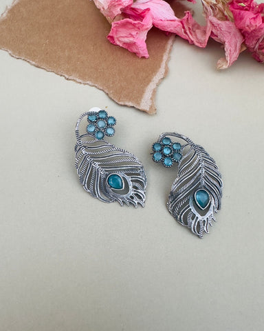 Niana Earrings Blue